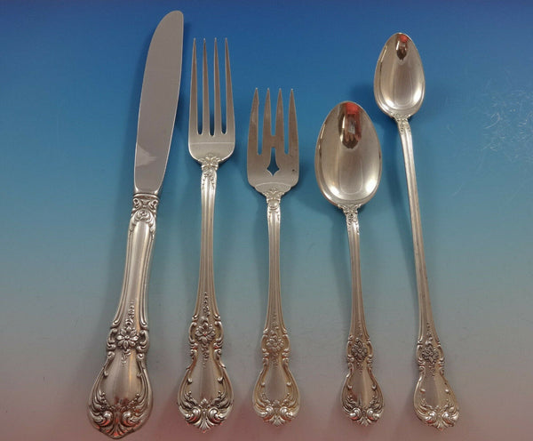 Old Master by Towle Sterling Silver Flatware Set 6 Service 34 Pieces Dinner Size