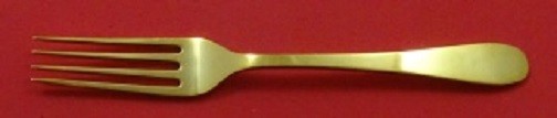 Salem Vermeil by Tiffany and Co Sterling Silver Regular Fork 7" Gold