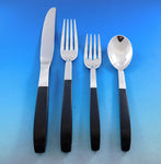 Contrast by Lunt Sterling Silver Flatware Set Service Mid Century Modern 40 pcs