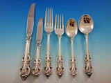 El Grandee by Towle Sterling Silver Flatware Set for 12 Service 79 pieces