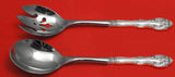 La Scala by Gorham Sterling Silver Salad Serving Set Pierced Custom Made 10 1/2"