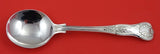 Kings by Roberts and Belk English Sterling Silver Cream Soup Spoon Large 7"