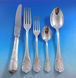 Marly by Christofle France Silverplate Flatware Service Set 33 pcs Dinner Unused