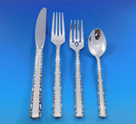 Avila by Alvin Sterling Silver Flatware Set For 12 Service 48 pieces Scarce