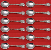 Versailles by Gorham Sterling Silver Cream Soup Spoon Set 12 pieces 6 1/4"