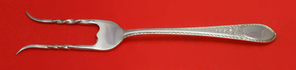 Early American Engraved by Lunt Sterling Silver Baked Potato Fork Custom Made 7"