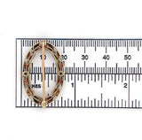14k Yellow Gold and Platinum Montana Sapphire and Pearl Pin by Krementz (#J6272)