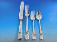 Madam Jumel by Whiting Sterling Silver Flatware Set 12 Service 190 pcs Dinner