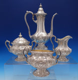 Louis XV by Reed and Barton Sterling Silver Demitasse Set 4pc #D712C (#7635)