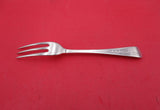 English Georgian Sterling Dessert Fork London 1810 Wm Bennett Rattail 6 3/8"