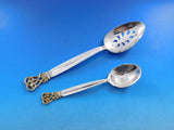 Celtic Weave Gold by Towle Sterling Silver Flatware Set for 12 Service 65 pieces