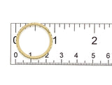 18k Yellow Gold Wedding Band Ring Size 10.25 Jewelry (#J7278)