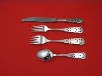 Valdres by Th. Marthinsen Norwegian .830 Silver Regular Size Place Setting 4pc