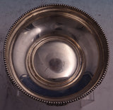 Napoleon by Shiebler Sterling Silver Master Nut Bowl with Beading #7532 (#8741)