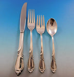 Rhapsody by International Sterling Silver Flatware Service for 12 Set 51 pieces