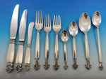 Acanthus by Georg Jensen Wendell Sterling Silver Flatware Set 12 Service 171 pcs