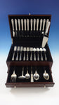 Queen's Lace by International Sterling Silver Flatware Set 12 Service 55 Pieces