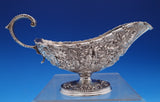 Baltimore Rose by Schofield Sterling Silver Gravy Boat Chased Repoussed (#9053)
