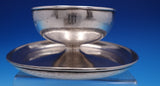 Kalo Sterling Silver Dip Dish with attached Underplate Arts & Crafts K1 (#7875)