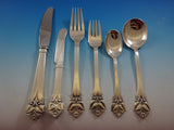 Rare Greta by Orla Vagn Mogensen Danish Sterling Silver Handwrought Flatware Set