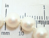 Cultured Pearl Strand Necklace with 14k Gold Clasp (#J2712)