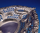 Chantilly by Gorham Sterling Silver Fruit Bowl Heart Shaped Pierced #965 (#9073)