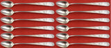 Old Maryland Engraved by Kirk Sterling Silver Iced Tea Spoon Set of 12 pc 7 3/4"