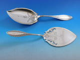 Indian by Whiting Sterling Silver Flatware Set Service 66 Pieces Dinner Early