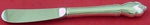 Breton Rose by International Sterling Silver Butter Spreader HH 6 1/4" Vintage