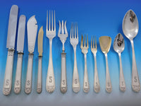 Deco by H Meyer & Co German 800 Silver Flatware Set Dinner Service 163 Pieces