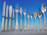 Deco by H Meyer & Co German 800 Silver Flatware Set Dinner Service 163 Pieces