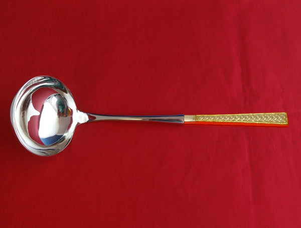 Golden Tradewinds by International Sterling Silver Soup Ladle HH WS Custom