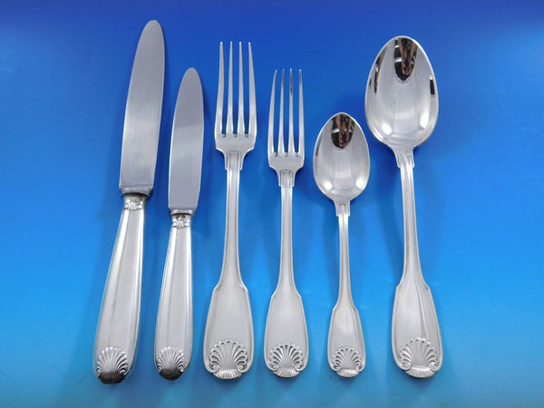 Arcantia Vendome by Christofle France Sterling Silver Flatware Service Set 36 pc