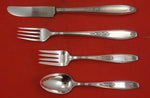 Ambassador by 1847 Rogers/international Silverplate Grille 4-pc setting