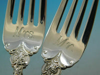Sterling Silver Ultimate Wedding Gift Set Grande Baroque Wallace Server Glasses