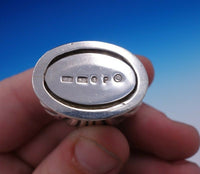 Olle Johanson Sterling Silver Thin Bread Holder Shell Form (#4875)