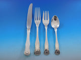 King by Kirk Stieff Sterling Silver Flatware Set Service 113 Pieces Dinner Size