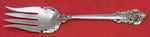Grande Baroque by Wallace Sterling Silver Salad Serving Fork AS Pierced 9 3/8"