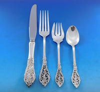 Florentine Lace by Reed & Barton Sterling Silver Flatware Set 34 pcs Dinner Size
