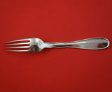 Lap Over Edge Acid Etched by Tiffany and Co Sterling Dinner Fork Leaves Flowers