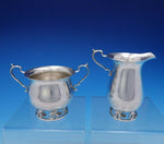Blossom by Walter Meyer Sterling Silver Sugar and Creamer Set 2pc #114 (#3732)