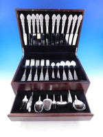 Valdres by Marthinsen Norway 830 Silver Flatware Set for 12 Service 68 pc Dinner