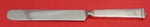 Hampton by Tiffany and Co Sterling Silver Dinner Knife Blunt 10 1/8"