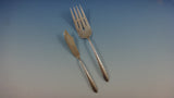 Silver Flutes by Towle Sterling Silver Flatware Set For 12 Service 79 Pieces
