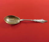 Coral by Knowles and Ladd Sterling Silver Preserve Spoon GW Bright-Cut 7 1/4"