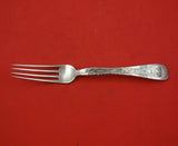 Lap Over Edge Acid Etched by Tiffany and Co Sterling Regular Fork BC w/Mushrooms