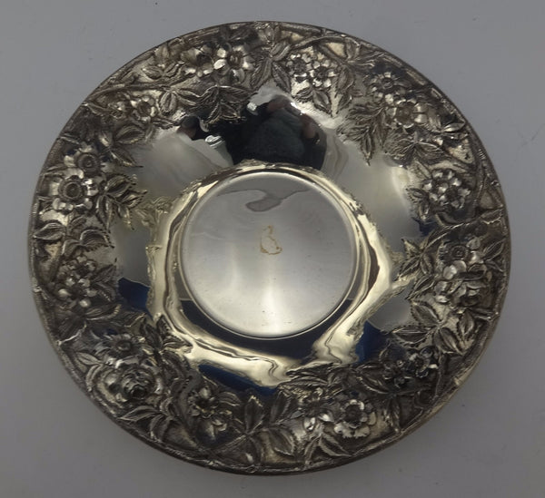 Repousse by Kirk Sterling Silver Bowl Large 10" Diameter #15X (#0562)