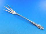 Irian by Wallace Sterling Silver Lettuce Fork w/ Light Gold Wash 8 1/2" Serving