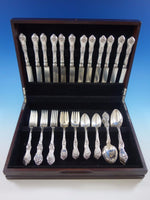 Les Cinq Fleurs by Reed and Barton Sterling Silver Flatware Set Service 60 pcs