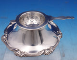 Water Lily by Camusso Peruvian Sterling Silver Tea Strainer 5 1/4" (#8802)